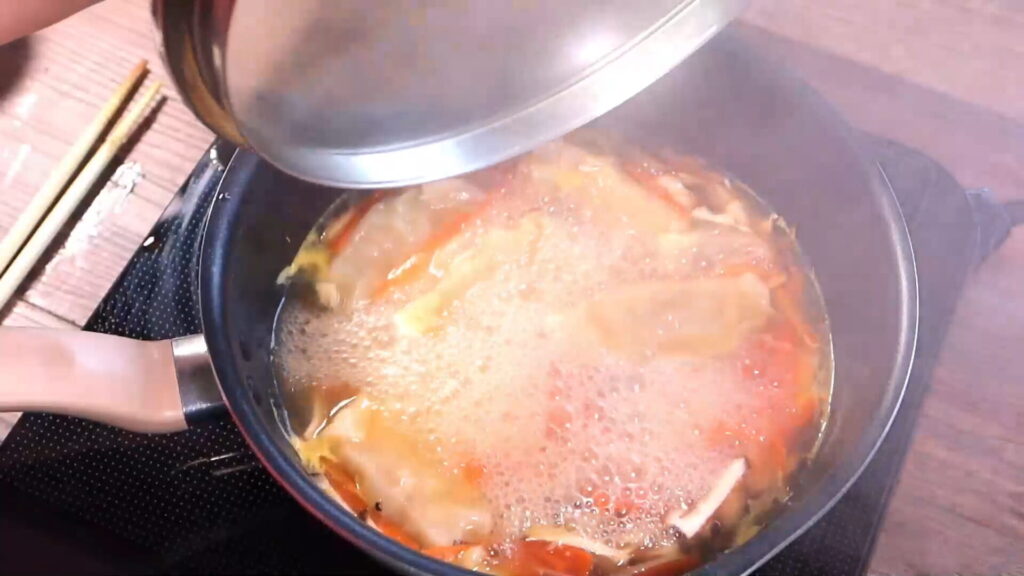 スープを煮た画像